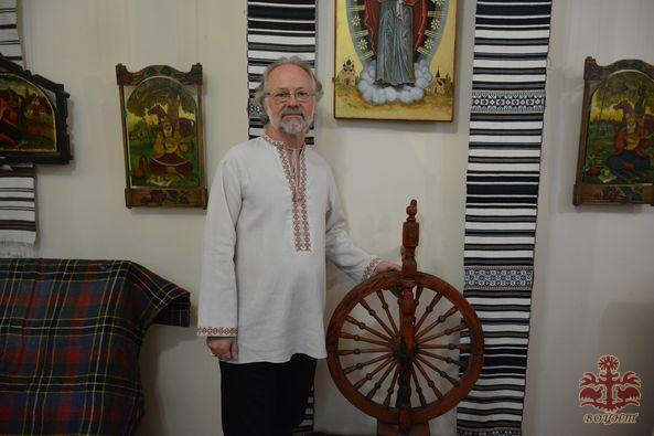 персональної виставки народного малярства «Козак Мамай - таємничий дух козацтва» заслуженого майстра  народної творчості України Івана Горобчука.