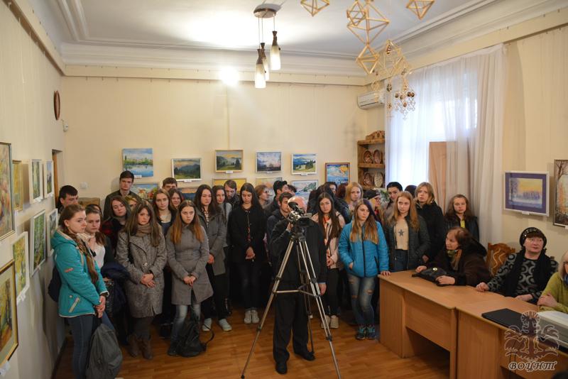 Виставка творчих робіт учнів Вищого художнього професійно-технічного училища №5