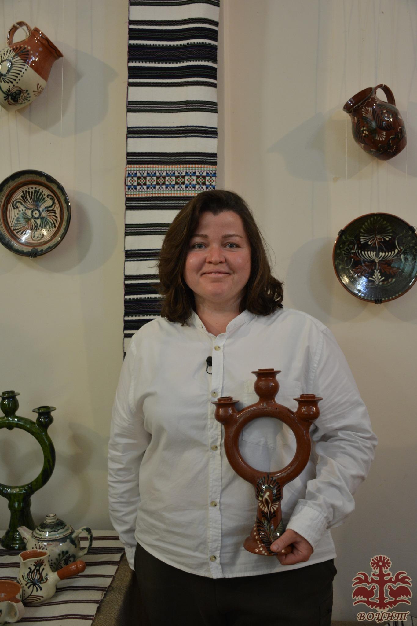 Виставка кераміки «Актуальна автентика: за мотивами Бубнівського гончарного осередку» Ольги Цибулі