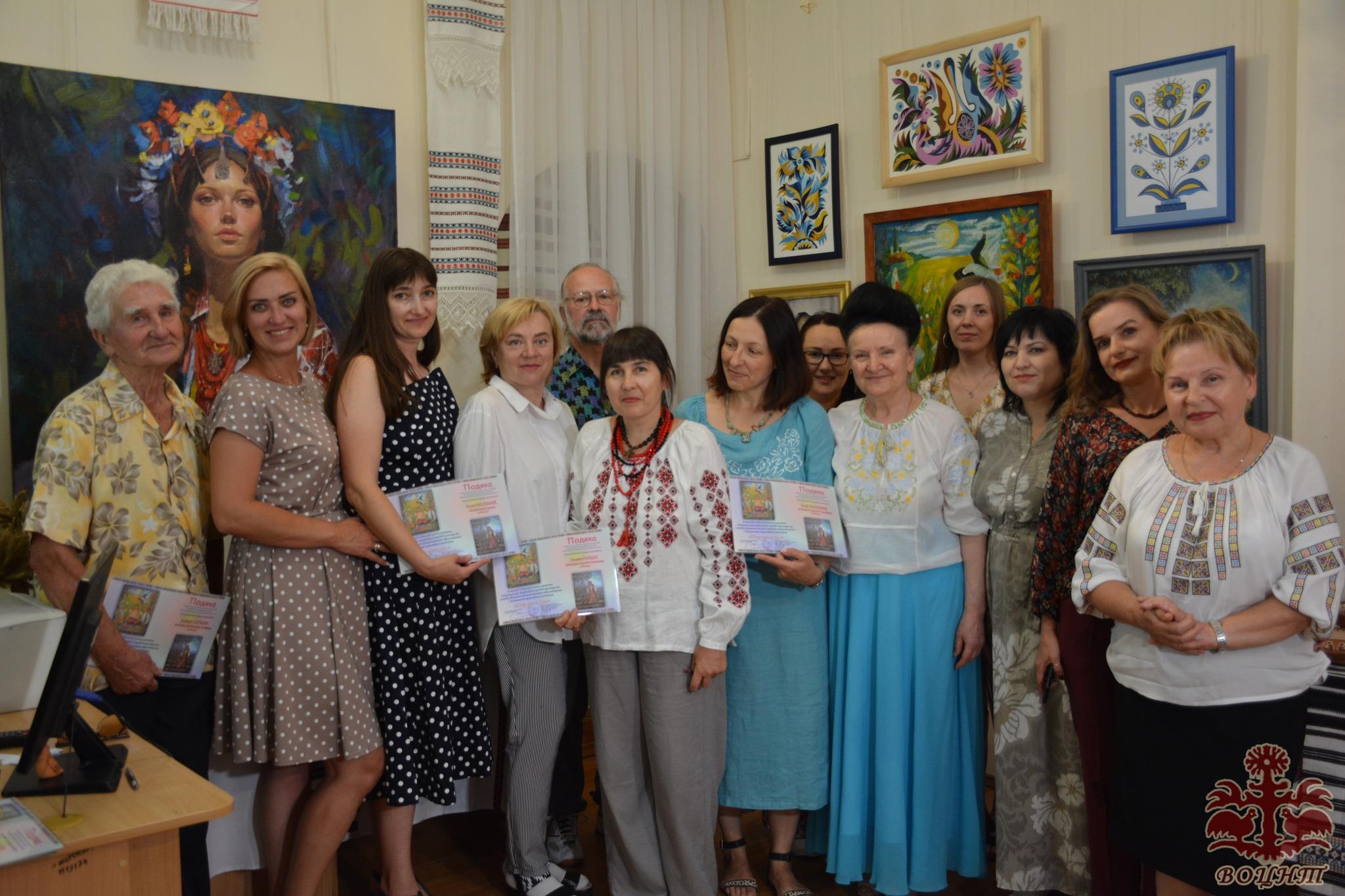 Обласна виставка народного  мистецтва „З Україною в серці” з нагоди відзначення  32-ї річниці Незалежності України